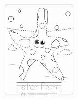 Tracing Animals Ocean Worksheets Fish Worksheet Animal Star Sea Preschool Kids Itsybitsyfun Printables Coloring Learning Fun Sheets Activities Pages Pre sketch template