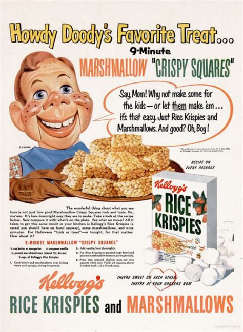 howdy doody for rice krispies 1951