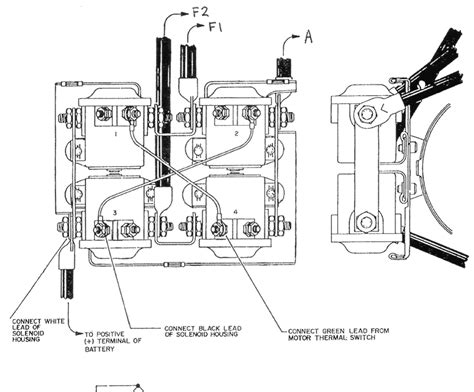 winch wiring diagram  solenoid wiring diagram