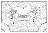 Malbuch Erwachsene Fur Adulti Valentino Valentinstag Justcolor sketch template