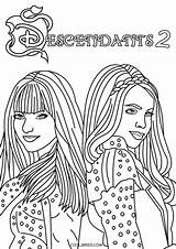 Descendants Ausmalbilder Evie Maleficent Cool2bkids Coloringpagesonly Adults sketch template