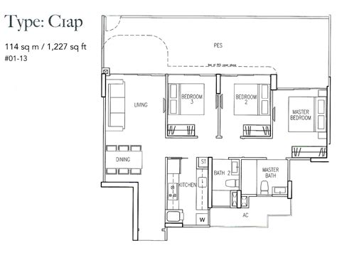 riversound residence  floor plans