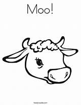 Cow Coloring Moo Worksheet Pages Face Print Milking Head Search Twistynoodle Built California Usa Favorites Login Add Noodle Ll Getdrawings sketch template
