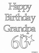 Birthday Coloring Happy Pages Grandpa Sister 60th Printable Crayola Color Big Getcolorings Grand Getdrawings sketch template