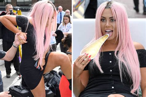 geordie shore chloe ferry flashes knickers daily star