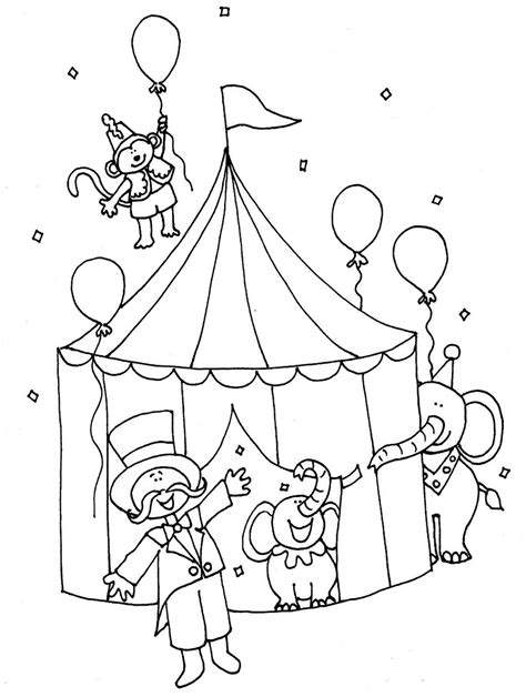 top  printable circus coloring pages  coloring pages