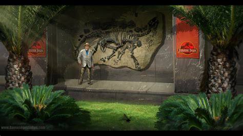 Artstation Jurassic Park Dr Hammonds Ponder Travis Lacey