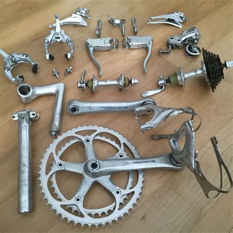 vintage shimano  ax groupset vintage collectibles  carousell