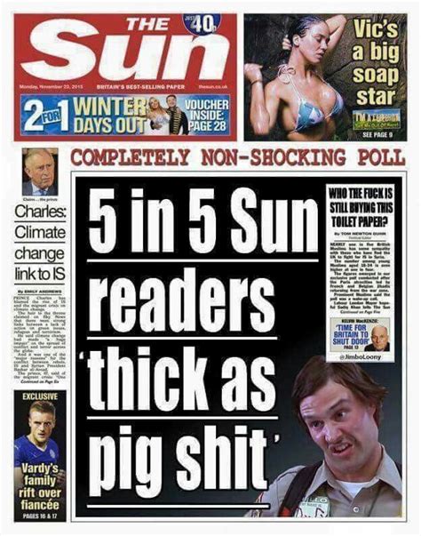 sun newspaper  headlines britain readers baseball cards england english british