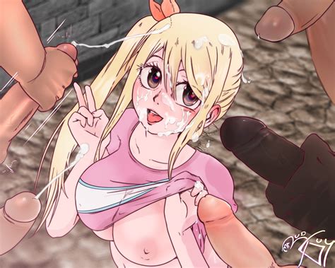 fairy tail lucy gets fun funding by mrbudguy hentai foundry