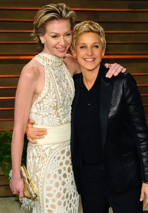 Ellen Degeneres And Portia De Rossi Famous Gay Couples