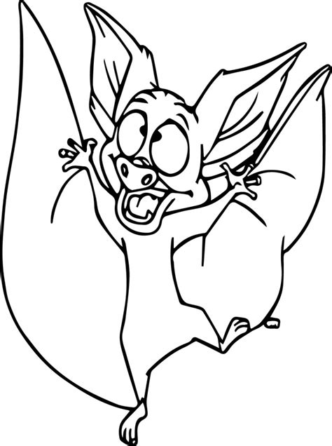 bat coloring pages  toddlers