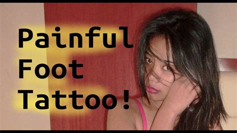 Filipina Cutie Struggles With Tattoo Pain Youtube