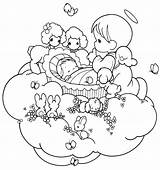 Coloring Pages Angel Precious Moments Baby Guardian Characters Taking Care Printable Christmas Getcolorings Sleeping Drawing Colorear Kb Getdrawings Kids sketch template