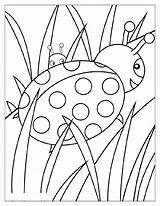 Biedronka Coloriage Kolorowanka Coccinelle Gommettes Ausmalbilder Insekt Lady Druku Briconounou Bug Papiers Janna Ete Wydrukuj Malowankę Drukowania Publié Drukowanka sketch template