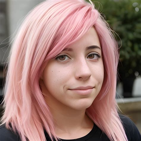 Female Spanish Pink Hair Arthub Ai