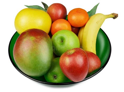 bol de fruit image stock image du appetissant organique