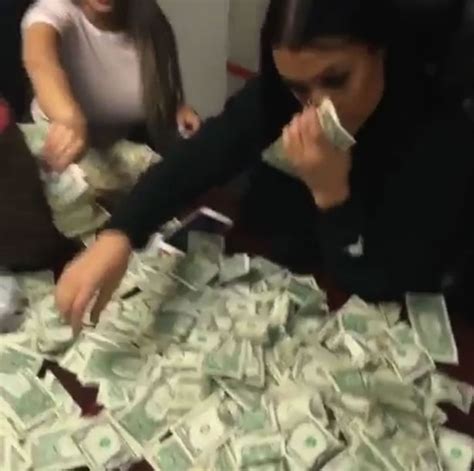 Strippers Show Off Bin Bags Full Of Cash From Tips After Dancing For