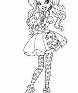 Ever Pages Coloring After High Kitty Cheshire Breathtaking Madeline Hatter Getcolorings Getdrawings sketch template