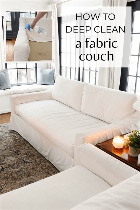 how to clean a fabric couch design it style it
