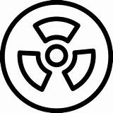 Radioactive Icon Iconsmind sketch template