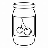 Jam Coloring Clipart Colouring Pages Template Webstockreview Jar Animal sketch template
