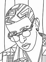 Colorear Wonder Malcolm Coloringonly Cantante Coloringgames Balvin sketch template