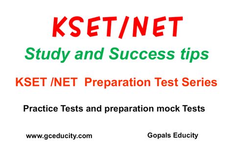 ksetnet paper  practice test series gc educity