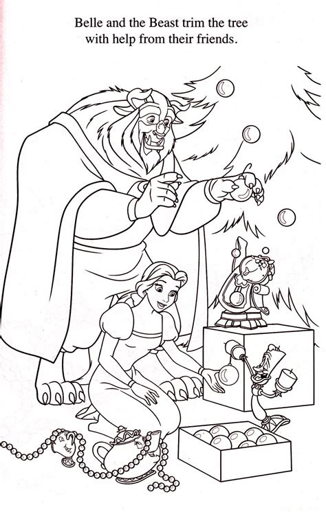 beauty   beast coloring pages disney coloring pages disney