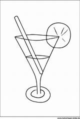 Malvorlagen Cocktailglas Malvorlage Malvorlag Trinken Datei sketch template