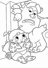 Coloring Monsters Inc Pages Coloringpages1001 Monster sketch template