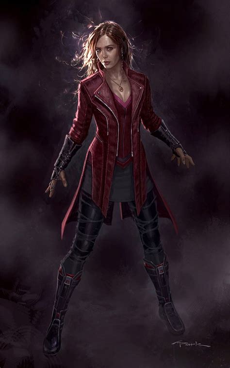 Andy Park Art Avengers Age Of Ultron Scarlet Witch