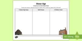 stone age writing frame teacher