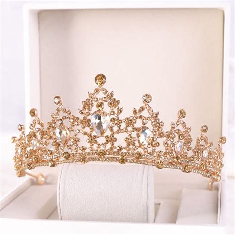 gold tiara gold princess crown majestic crowns
