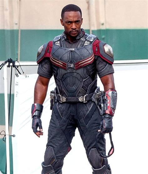 the falcon and the winter soldier falcon vest anthony mackie