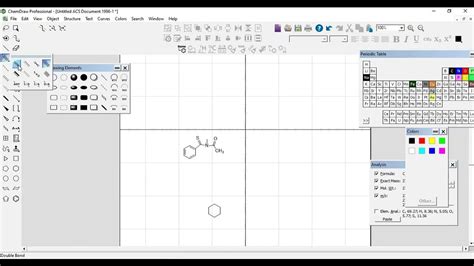 draw structures  chemdraw chemical structure  chemdraw youtube