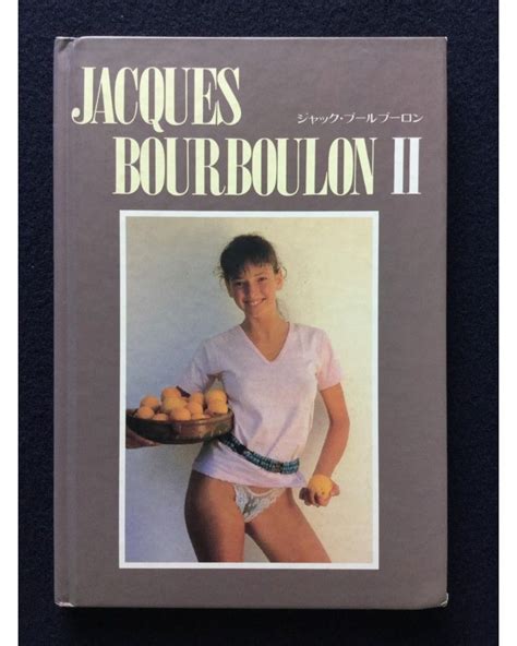 Jacques Bourboulon Ii 1994 Photo Book American Actors Hardcover