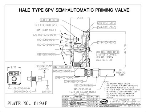 hale spv valve pump mount  hale esp priming system user manual page