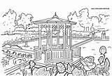 Malvorlage Ausmalbilder Landschaften Landschaft Malvorlagen Ausmalen Pavillon Kostenlos Gartenlaube Pavillion sketch template