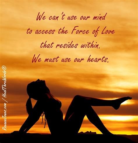Inspirational Quote Our Force Of Love Inspirational Pictures