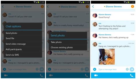 skype for android updated to version 5 2 allows you to