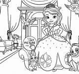 Sofia Coloring First Pages Princess Drawing Kids Colorir Para Princesa Desenhos Princesas Da Printable Desenho Imprimir Pintar Clipart Disney Colour sketch template
