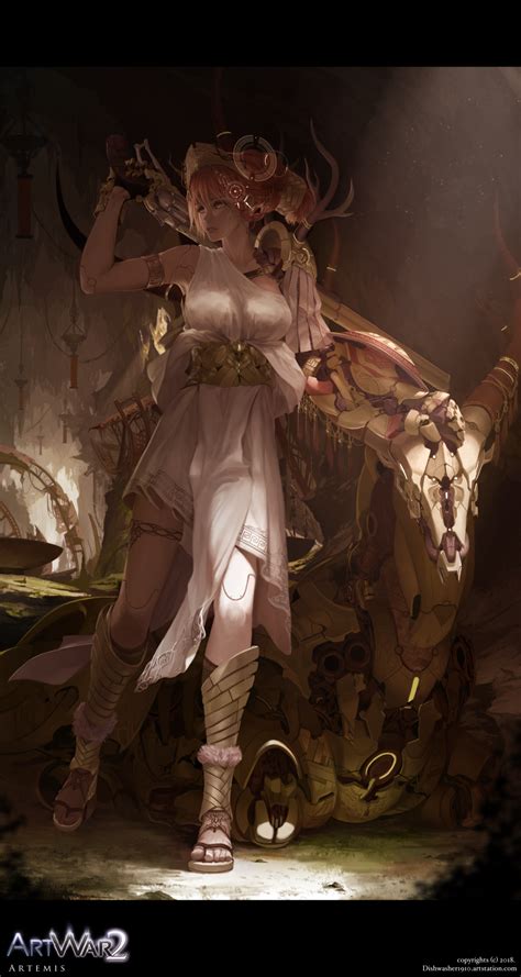 Final Artwar 2 2d Artemis Goddess Of The Hunt