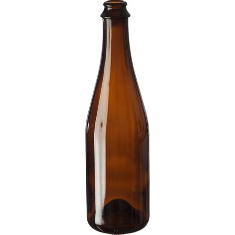 16 9 Oz 500 Ml Amber Glass Sparkling Beer Bottles Pry