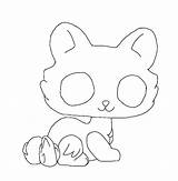 Lps Cat Base Shorthair Pages Coloring Tabby Cats Template Drawings Deviantart Templates Sketch sketch template