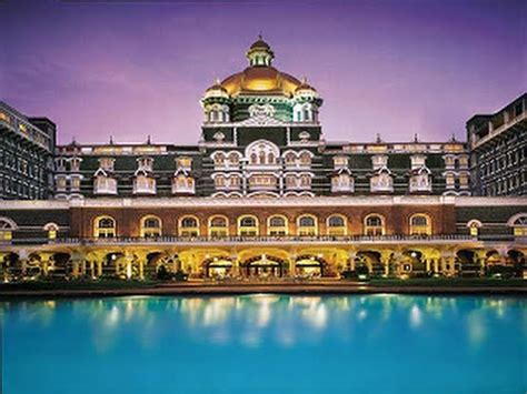 taj mahal palace hotel mumbai india youtube