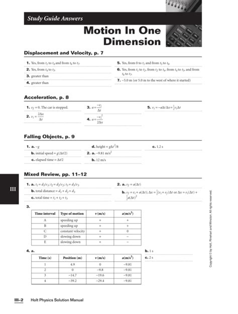 motion   dimension worksheet worksheets decoomo