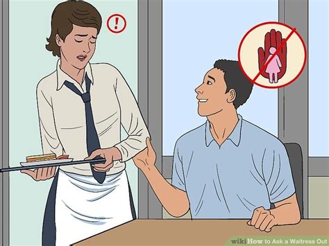 how to ask a waitress out 14 steps with pictures wikihow