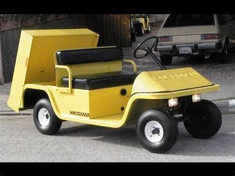 cushman   volt electric industrial golf cart pickuputility vehicle  sale  los