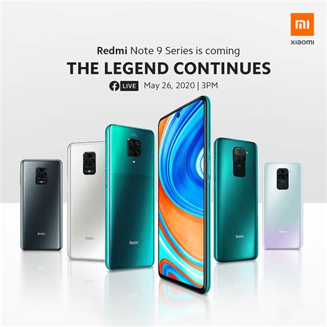 Xiaomi To Launch Global Redmi Note 9 And Note 9 Pro In Ph On May 26